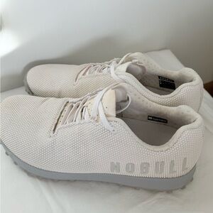 NOBULL White SuperFabric Trainers M 11.5 / W 13 CrossFit Training Shoes